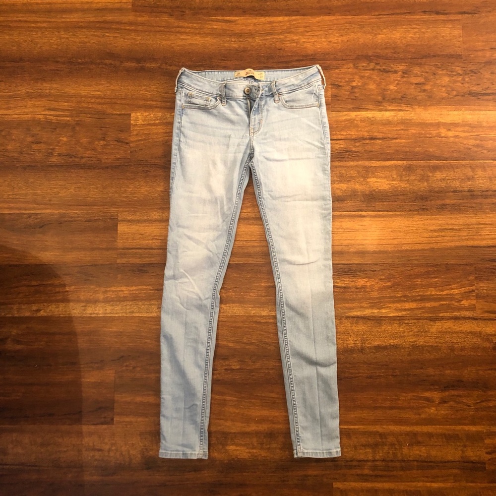 Light-wash Hollister Skinny Jean